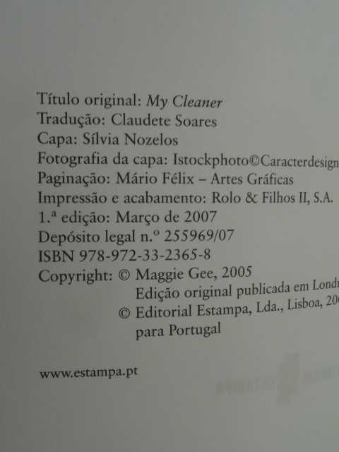 A Minha Empregada de Maggie Gee - 1ª Edição