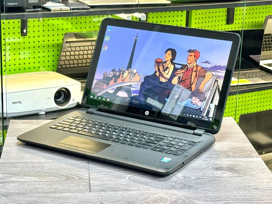 Сенсорний 15 Дюймовий ноутбук HP 15-f024wm / SSD 512Gb / Intel Pentium