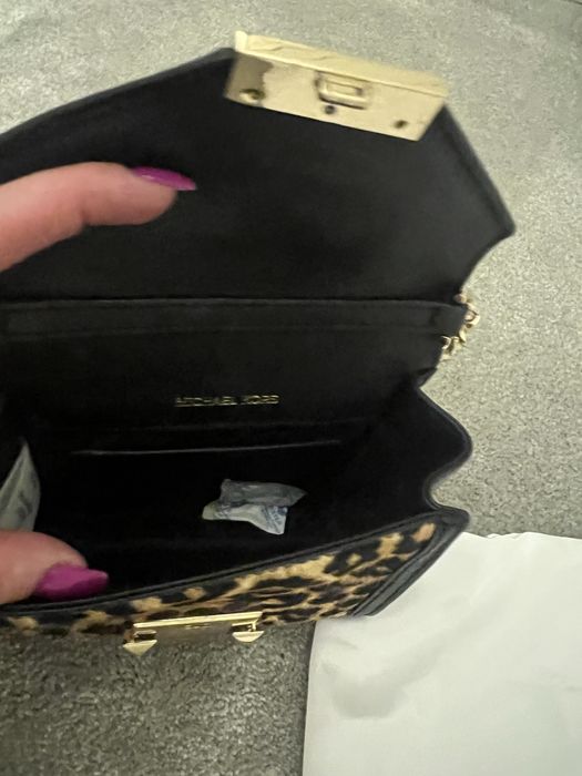 Michael Kors Whitney mini Leopard bag