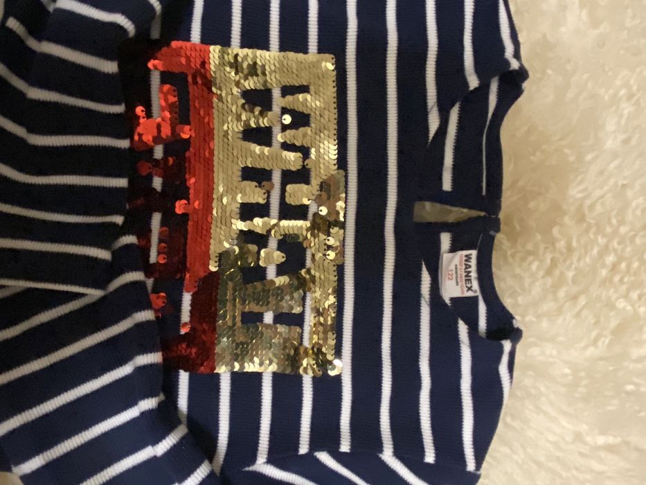 Плаття для дівчинки,розмір 122, Б/у,стан нового,тепленьке