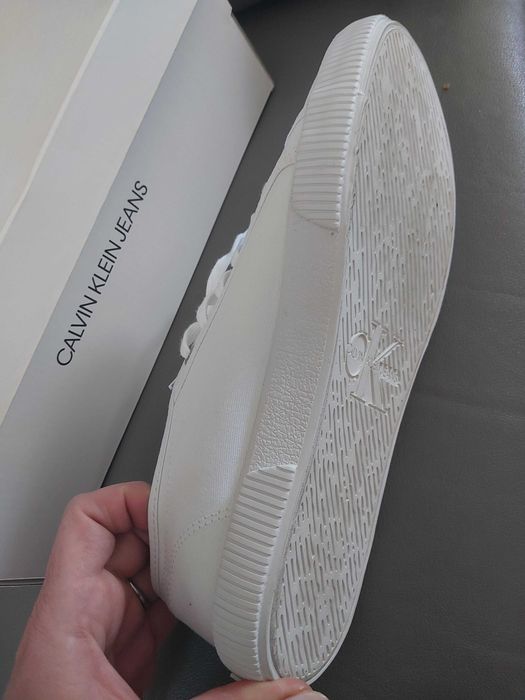 Tenisówki calvin klein białe 40
