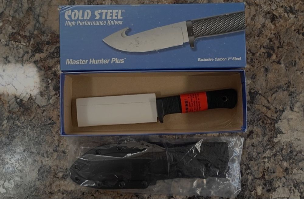Оригінал 100% Cold Steel Master Hunter Plus