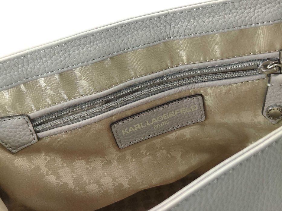 Torebka Karl Lagerfeld Paris Jasnoszara