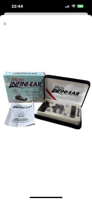 перезаряжаемый слуховой аппарат Micro Infini-Ear