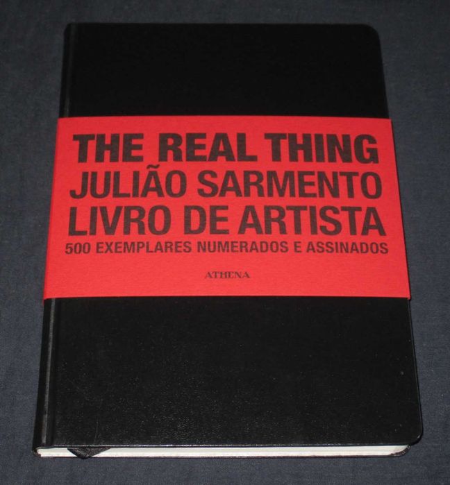Livro The Real Thing Livro de Artista Julião Sarmento Numerado
