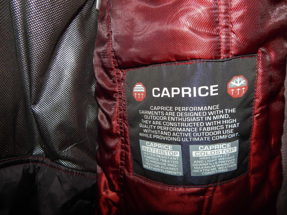 Куртка с капюшоном парка теплая синяя Caprice на мембране GoreTex