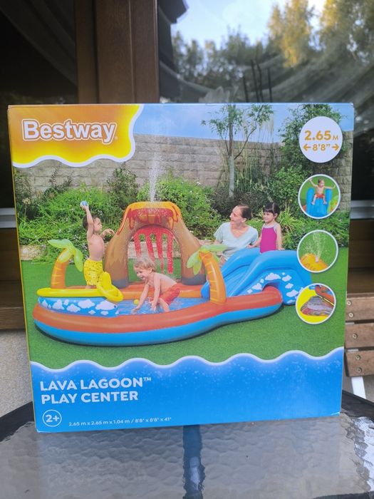 Bestway lava lagoon  wodny plac zabaw