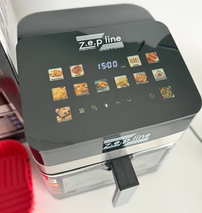 Аерогриль з віконцем на 13л и 4200Вт Zepline ZP-00343 на 12 програм