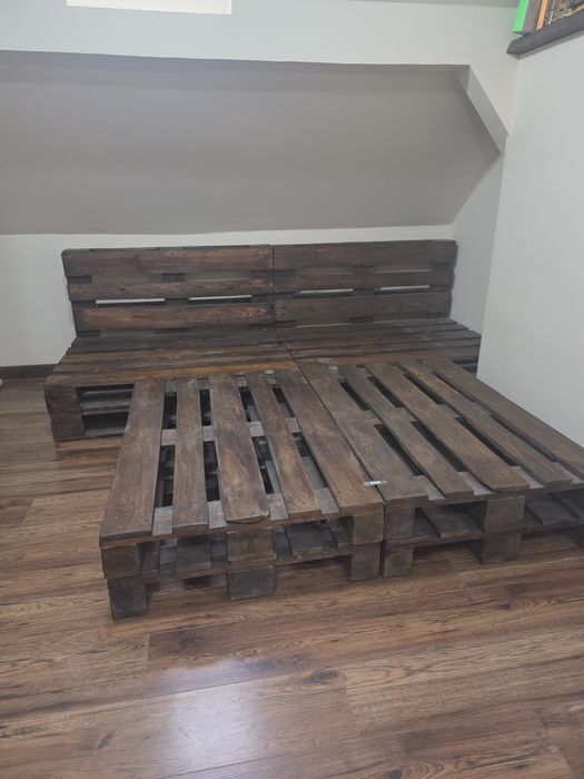 Euro palety meblowe wyszlifowane i pomalowane 120x80