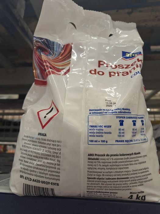 Proszek do prania Aro 4 kg