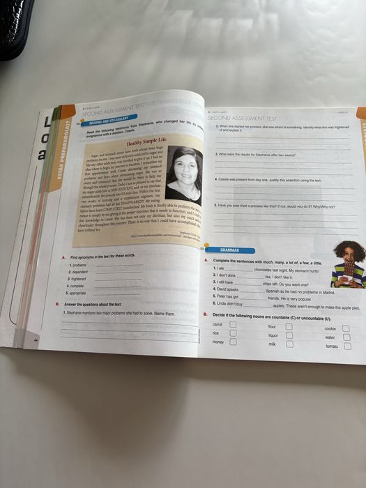 Livros preparar os testes 8 ano