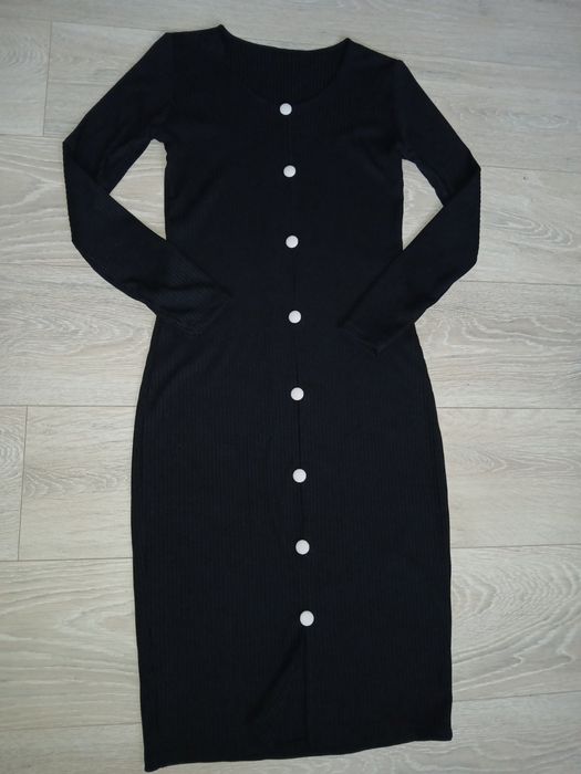 Сукня жіноча в рубчик