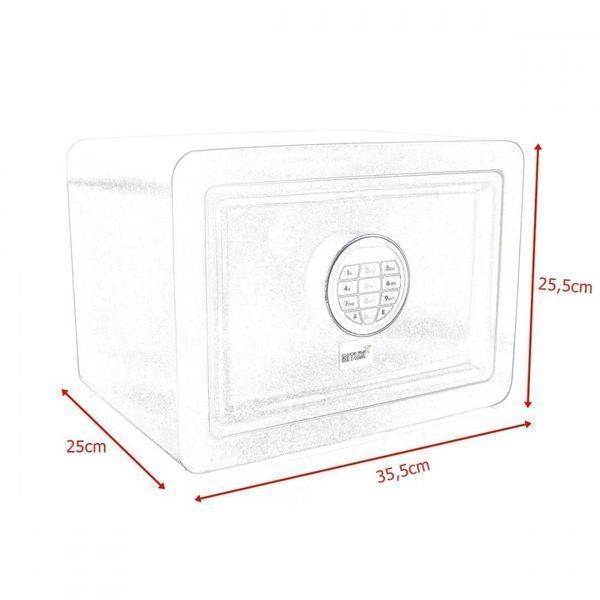 SEJF Kasetka Kasa pancerna domowy biurowy na KOD KLUCZ