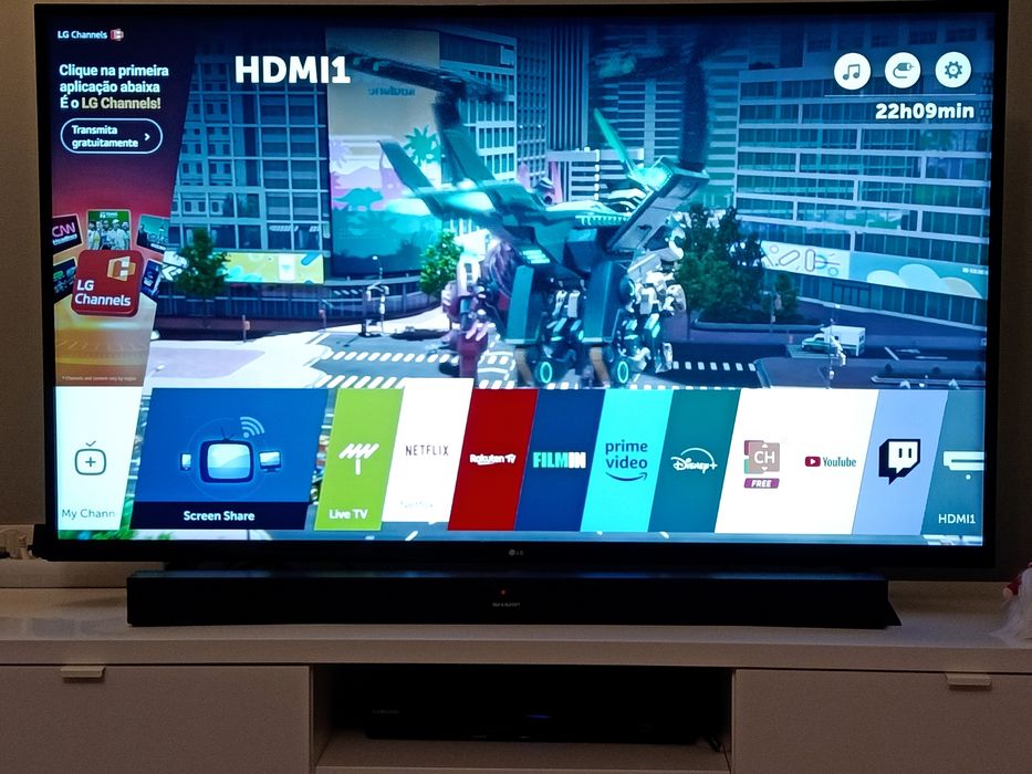 SMART TV LG 55 polegadas