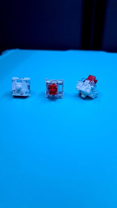 Switche do klawiatury mechanicznej red switch 66szt.