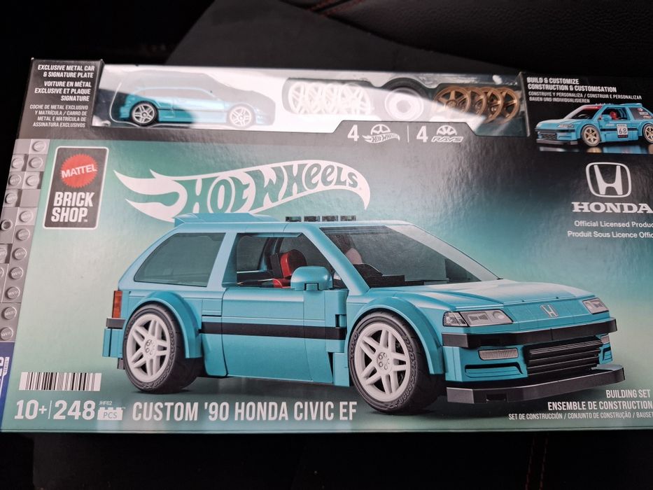 Honda Civic EF Hot Wheels Brick Shop Algés, Linda-A-Velha E Cruz