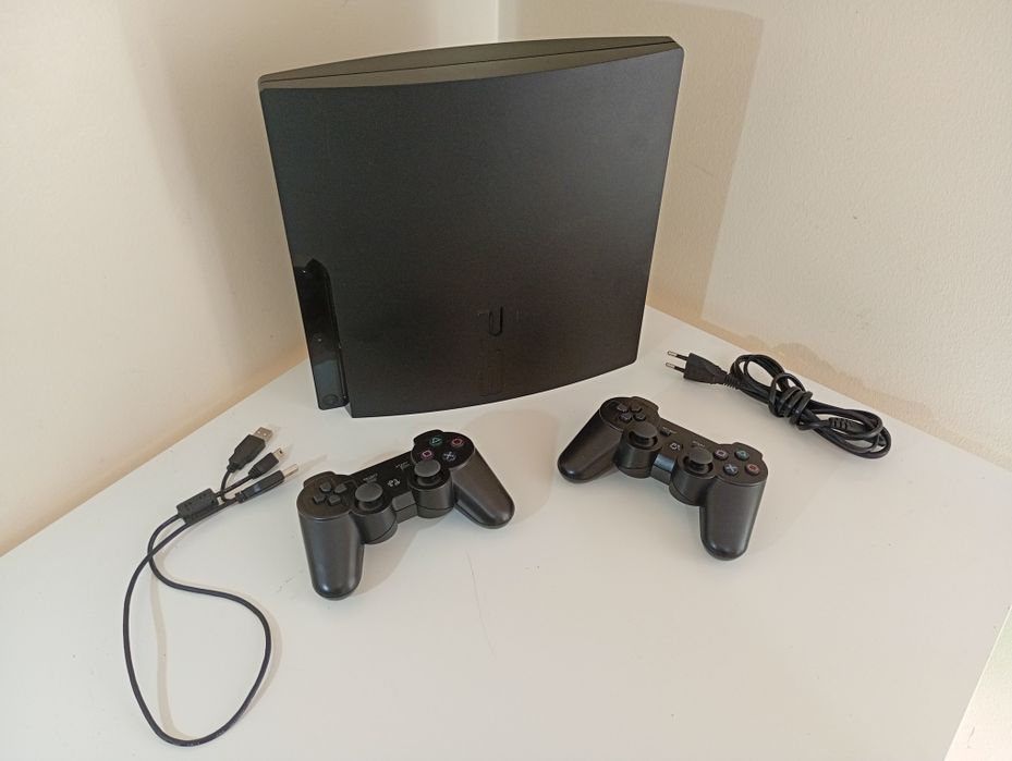PlayStation 3 Slim 160Gb + Mais 10 jogos