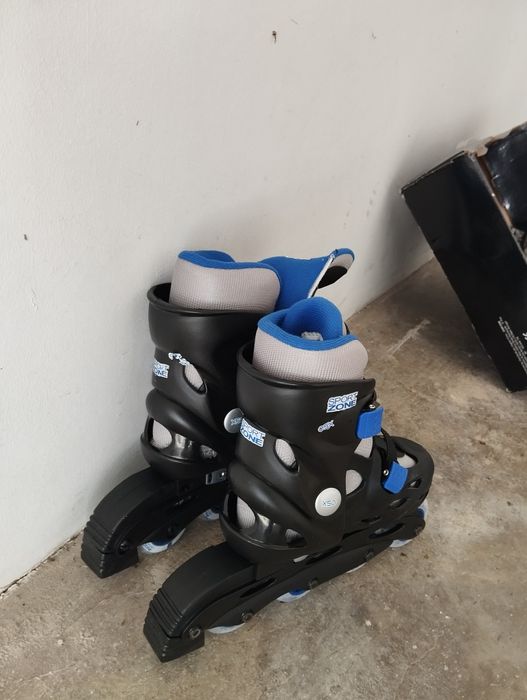 patins X50+ joelheiras