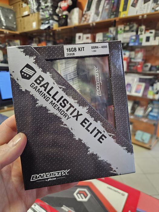Ram BallistiX Elitę Gaming Memory 16gb KIT DDR4 4000 2x8gb  Sklep Ełk