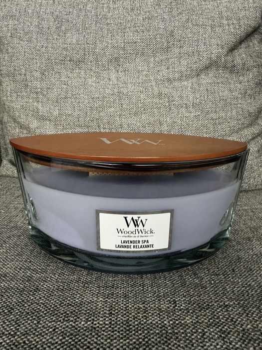 WoodWick свічка 453гр Lavender Spa Sagewood & Seagrass