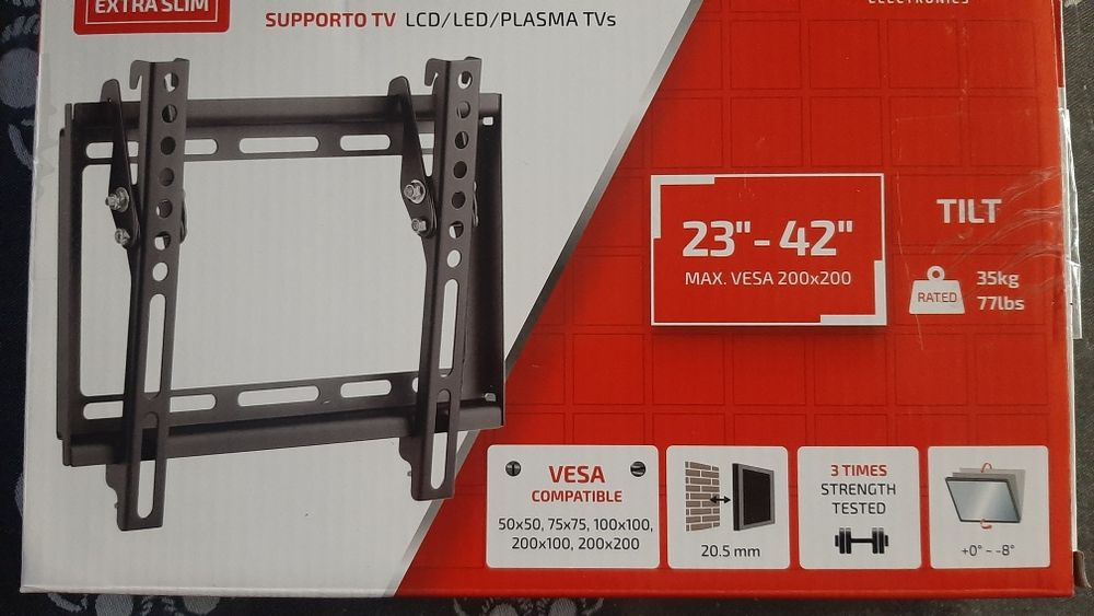 Wall Mounts for TV up to 43", New with or without Installation64354224341506123
