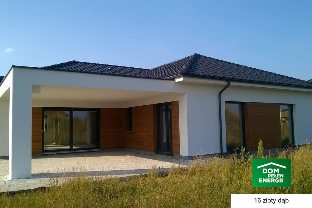 Deska Ścienna Na Elewację Złoty Dąb Imitacja Drewna Dekor 3D Próbka