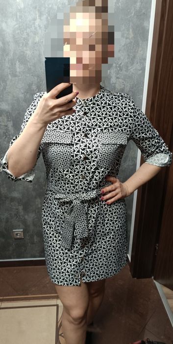 Sukienka tunika szmizjerka mohito Zara 38 40 mini