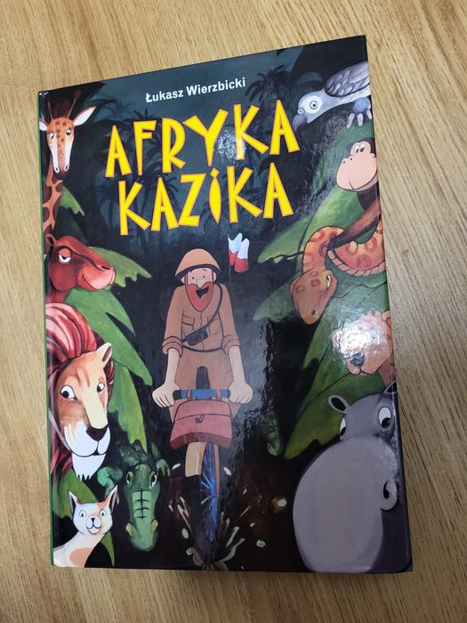 Książka "Afryka Kazika" lektura klasa 3