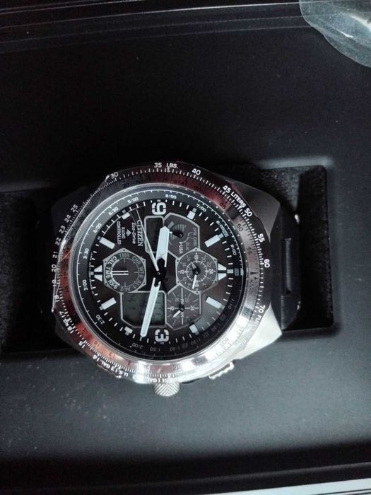 Акція!Новий Citizen Promaster Skyhawk A-T Chronograph Black