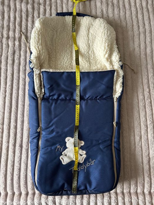 Зимовий конверт / футмуф на овчині