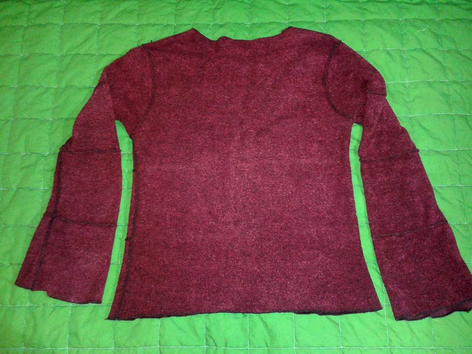 Кофта бордо для девочки