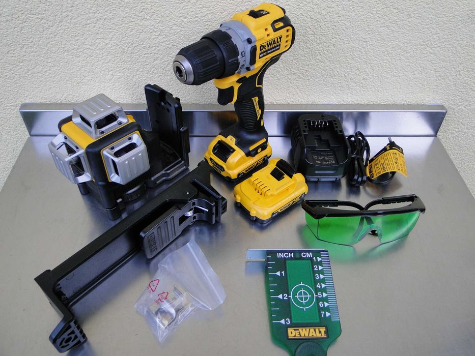 DEWALT DCK212D2T, Zestaw DCD701+DCE089, 12V 2x2Ah, Nowy