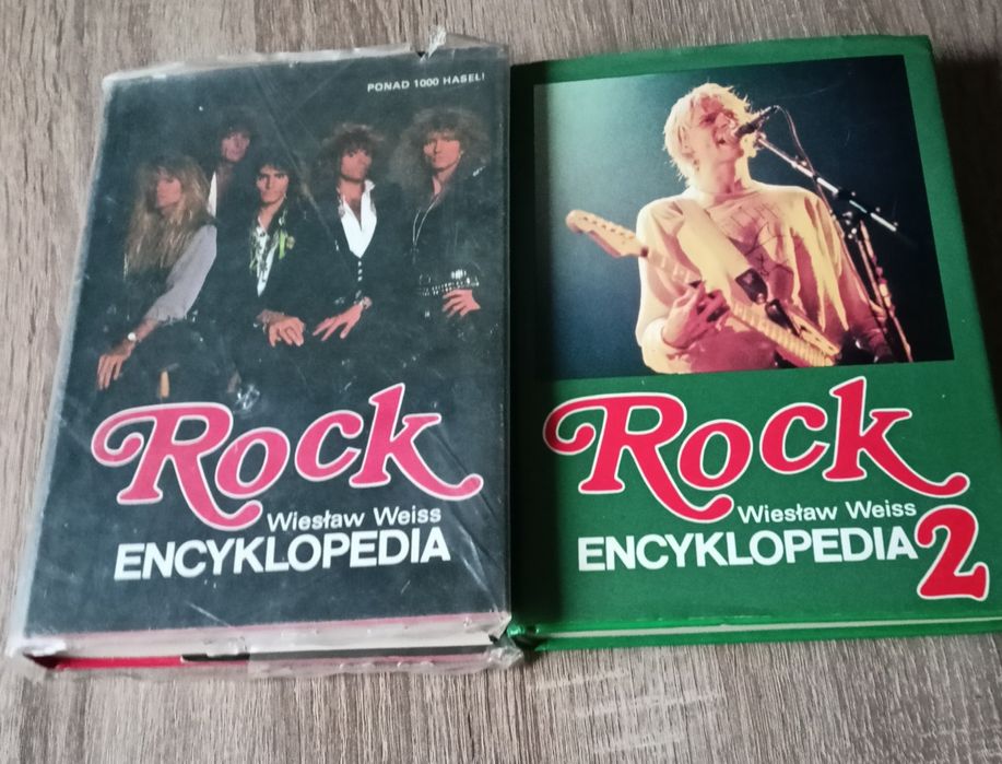 Rock encyklopedia Cz 1 i 2. Wiesław Weiss