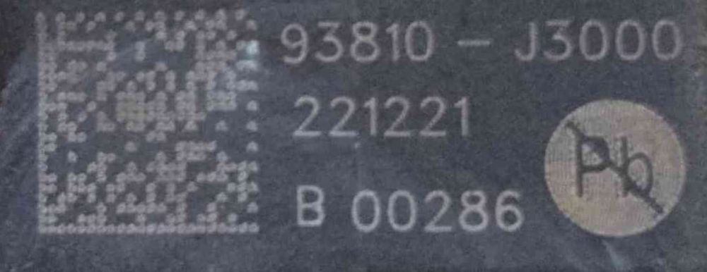 Sensor de Pedal 93810-J3000 - KIA CEED Tourer