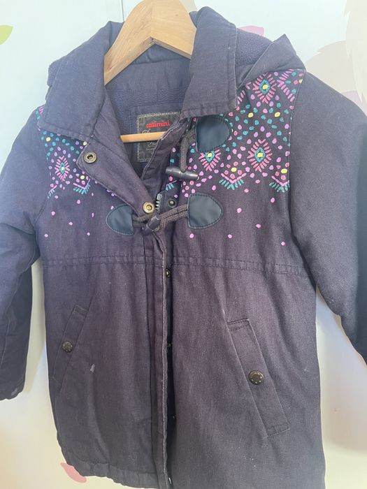 Parca Catimini azul 6 anos