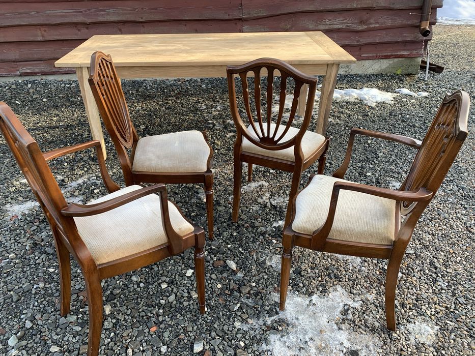 Krzesla stylowe eleganckie z podłokietnikami