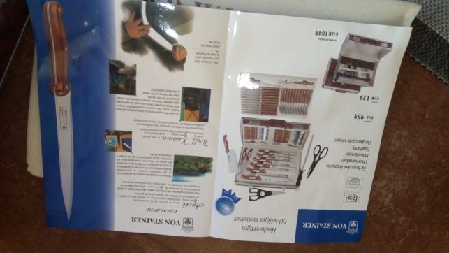 Faqueiro luxo italiano Von Stainer