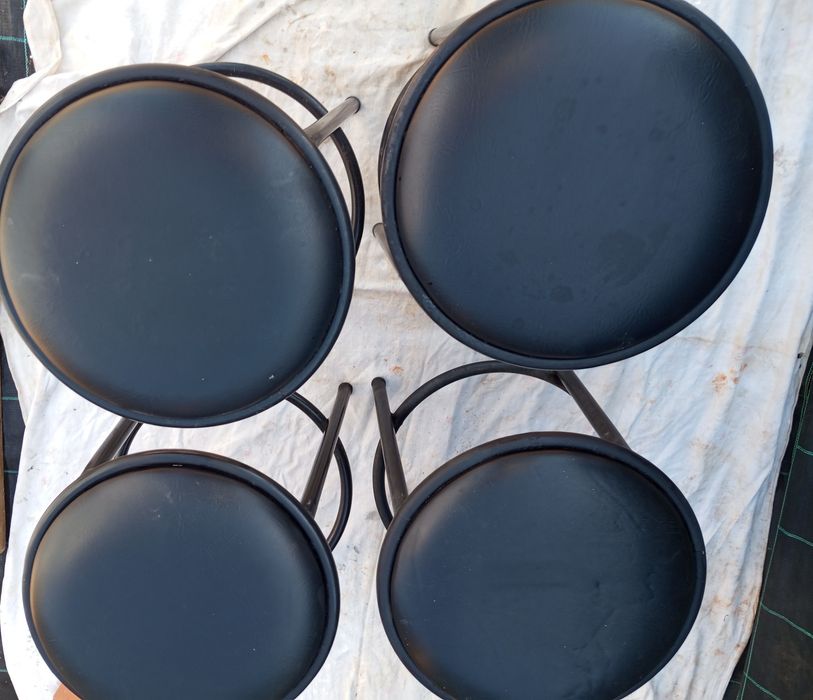 Conjunto de bancos de cozinha