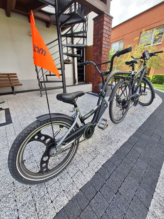 Rower doczepiany, hol rowerowy dla dzieci