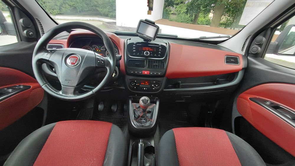 **Fiat Doblo 1.6 105Km Osobowy Climatron Aluma 2x Drzwi Boczne **