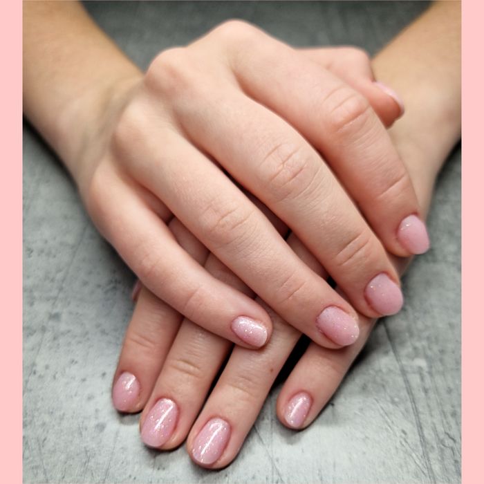 Manicure MUR BETON | hybrydowy | żelowy | zdobienia