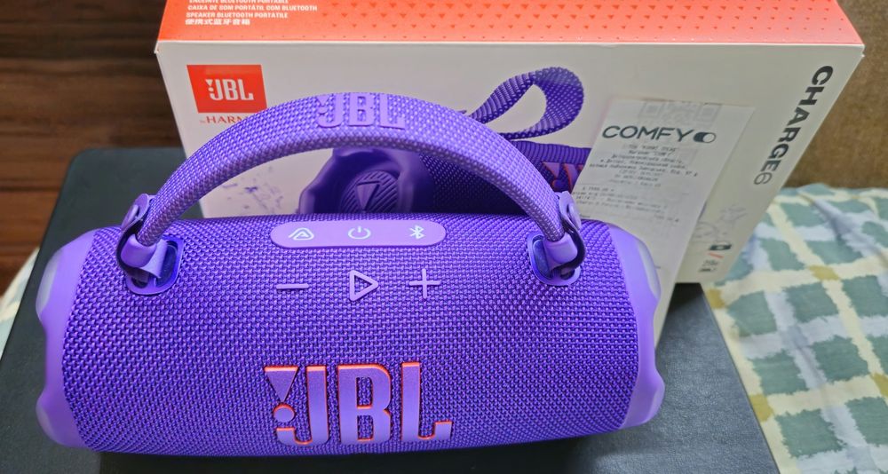 Колонка JBL Charge 6 с чеком
