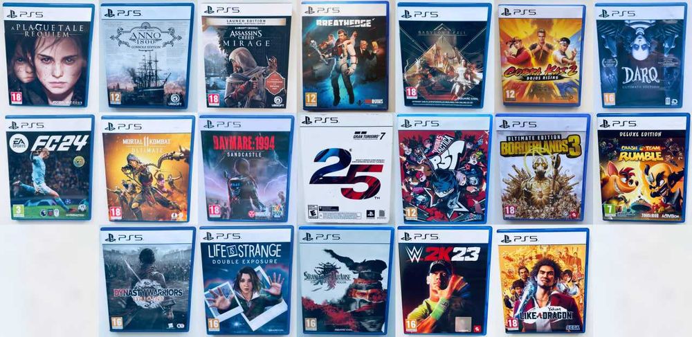 Диски для Sony PlayStation 5