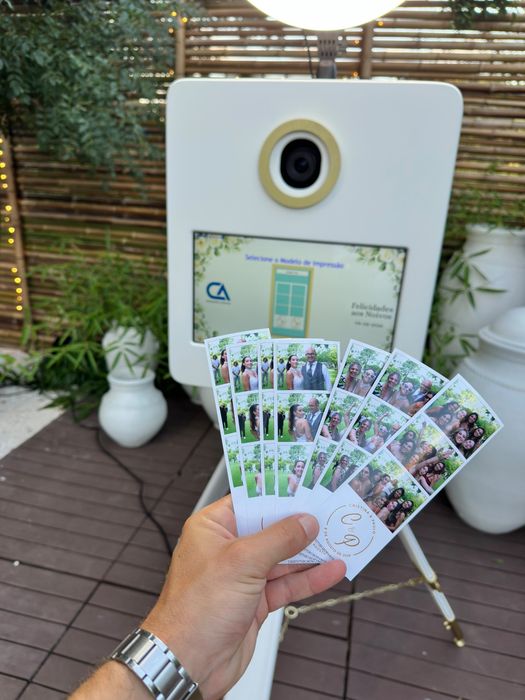 Photobooth Gold para Eventos