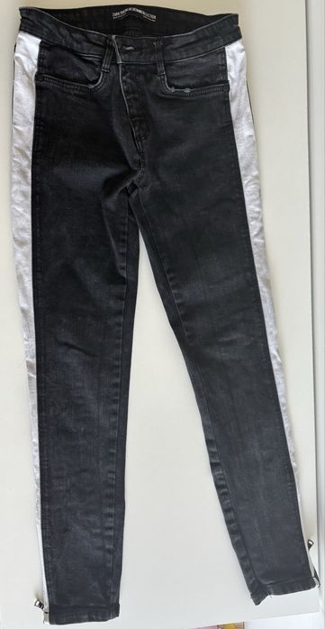 Calça de ganga preta