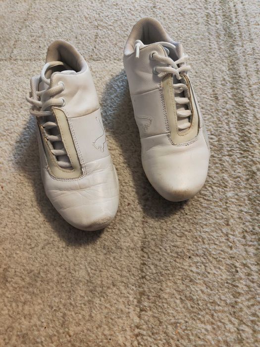 buty PUMA rozmiar 37 na biały tydzień komunia
