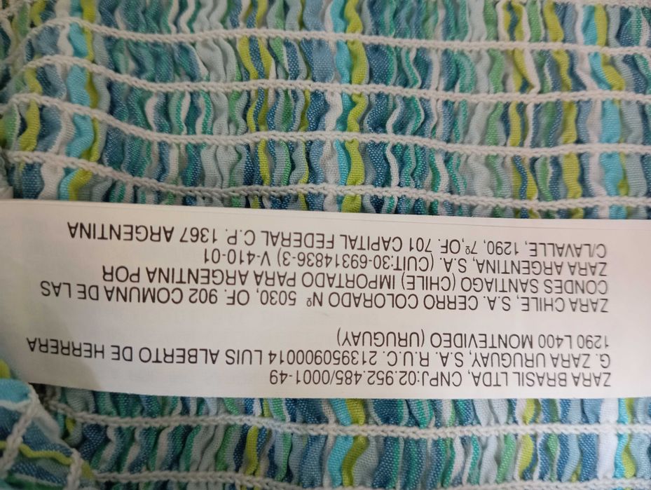 Camisola azul - Zara