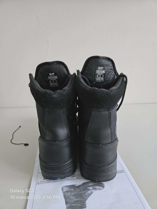 Buty męskie wojskowe  - czarne rozm. 42