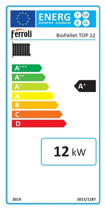 KOCIOŁ Ferroli BIOPELLET TOP 12 kW 5klasa ecodesign