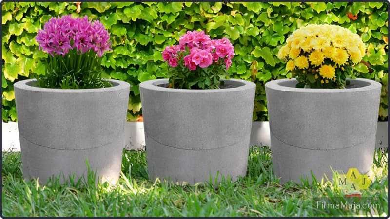 Donica betonowa okrągła nowoczesna Dostawa cała Polska